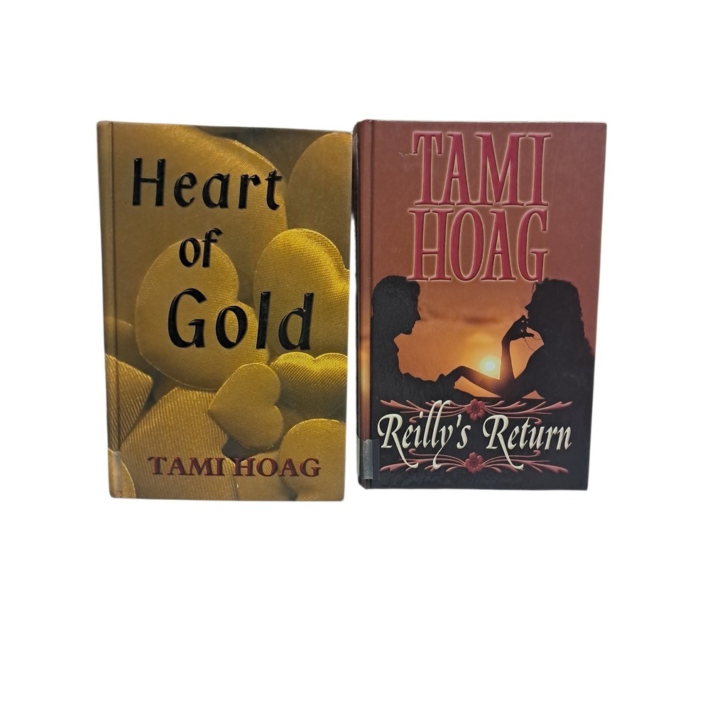 Tami Hoag Hardcover Books Heart Of Gold And Reilly's Return